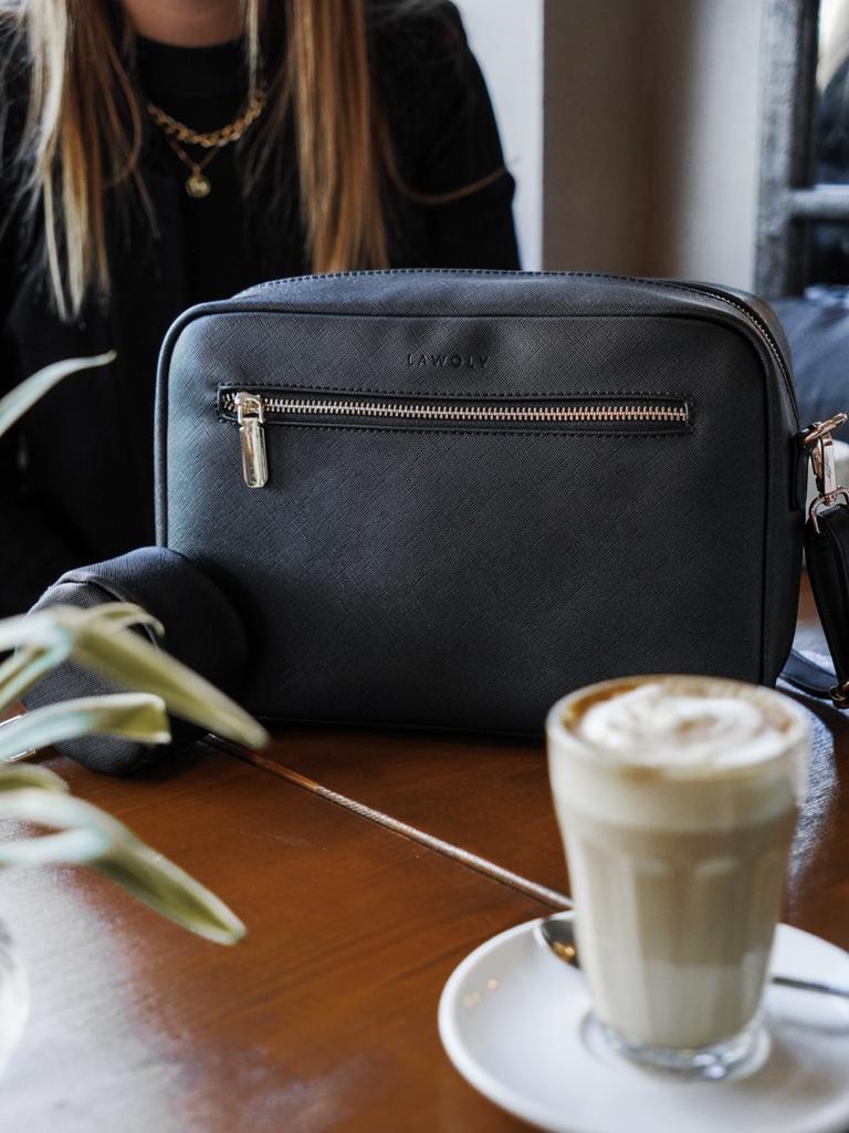 Moderne Wickeltasche mit Schnullertasche