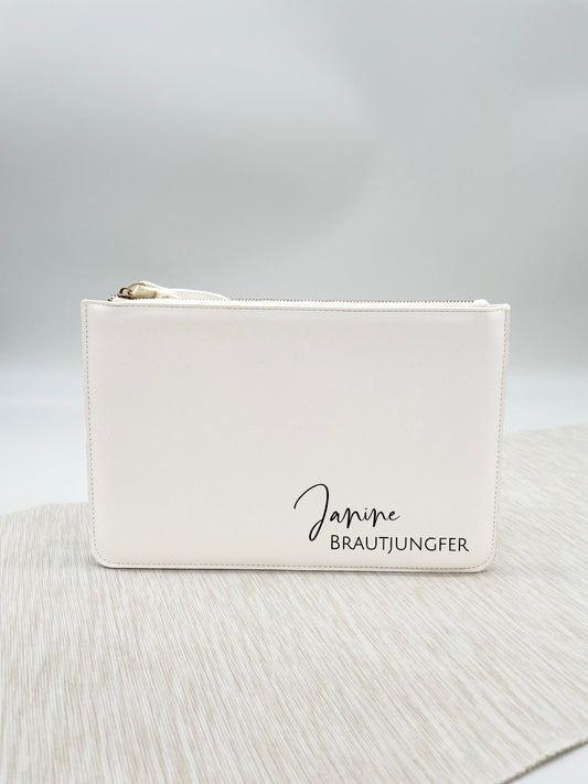 Clutch Abendtasche - Name & Nachname Personalisiert