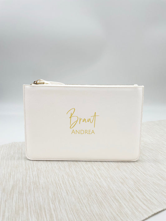 Clutch Abendtasche - Name & Bezeichnung Personalisiert