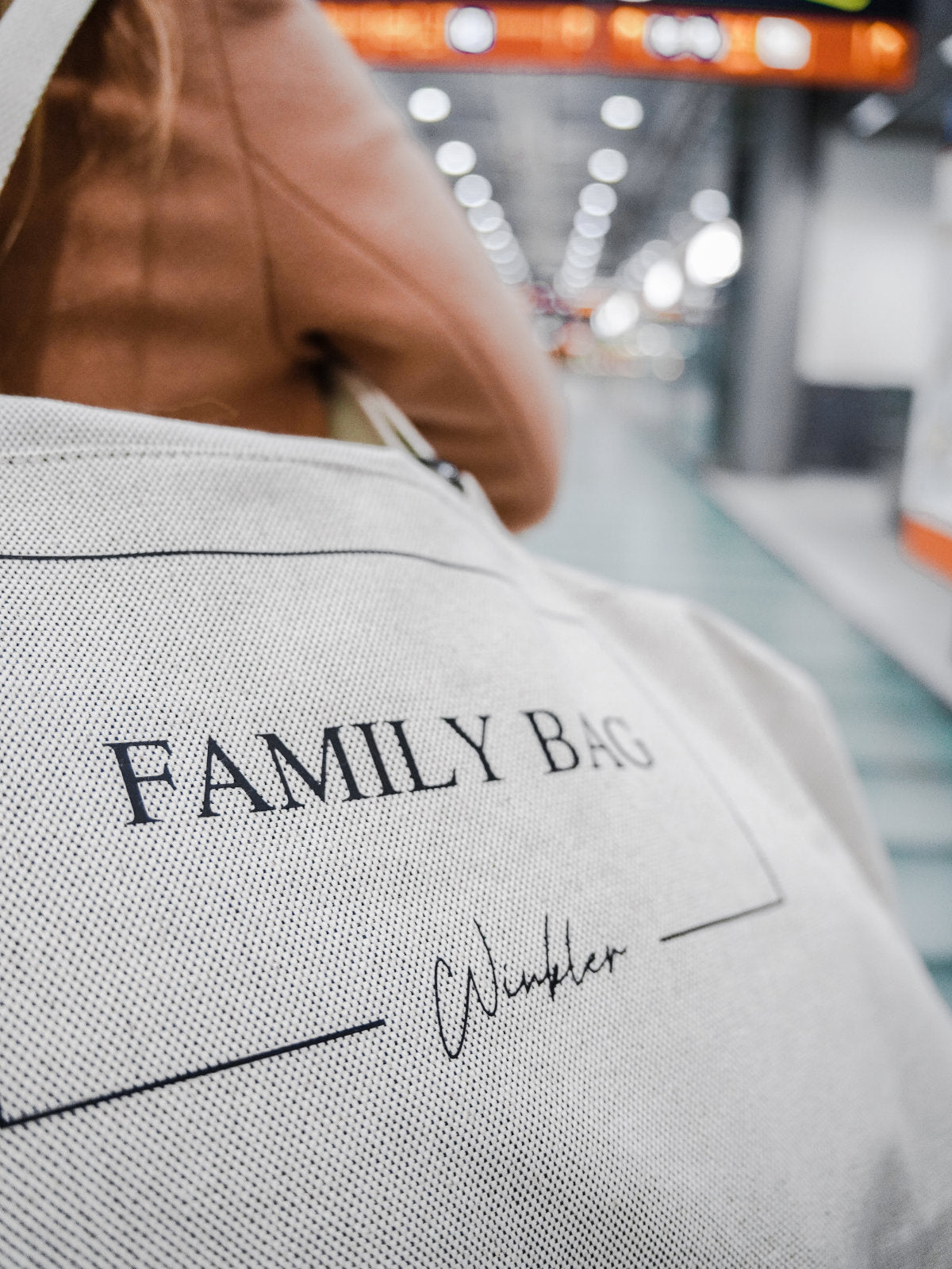 XL Familientasche Familybag mit Name personalisiert