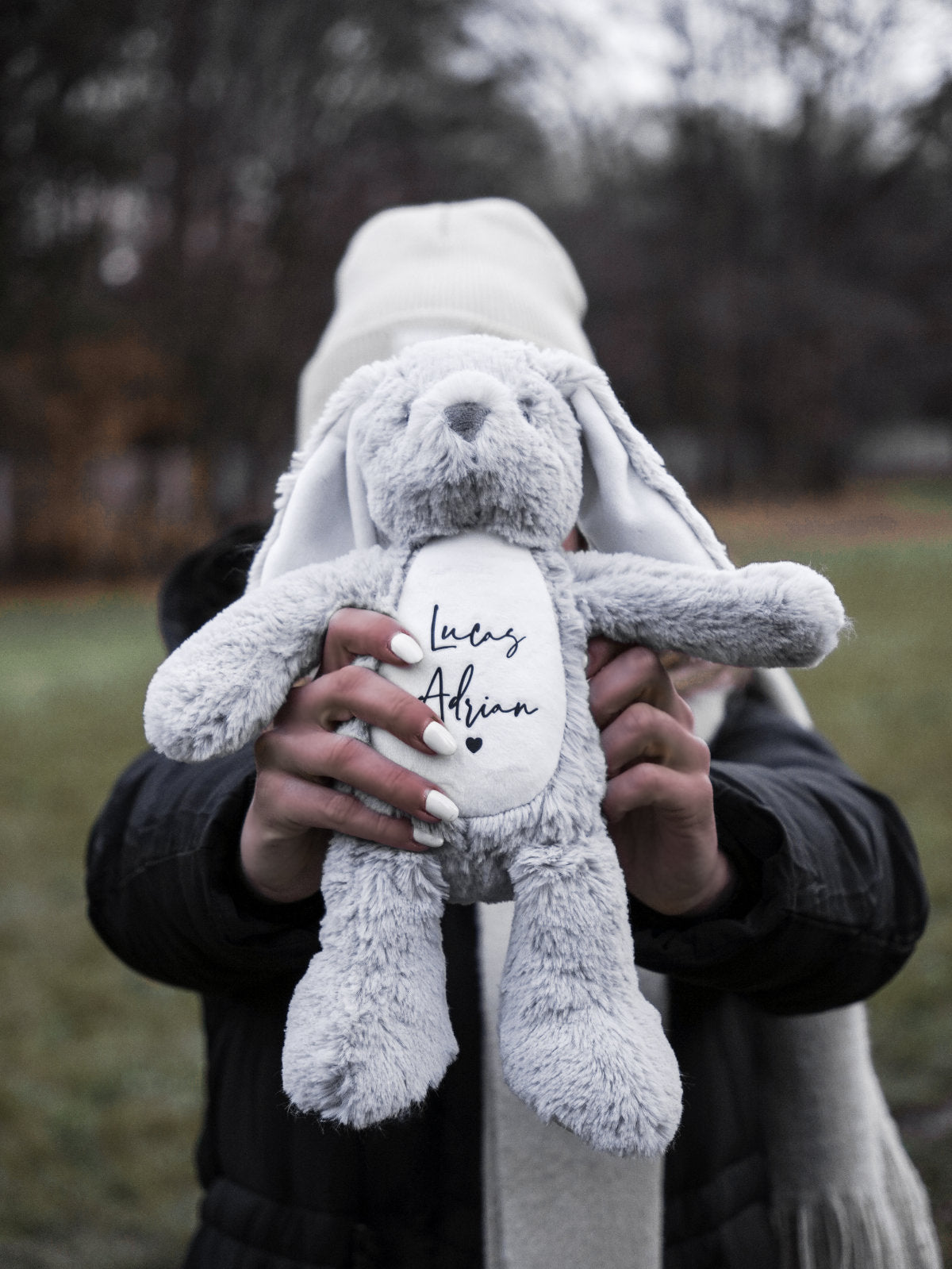 Kuschelhase personalisiert mit Name
