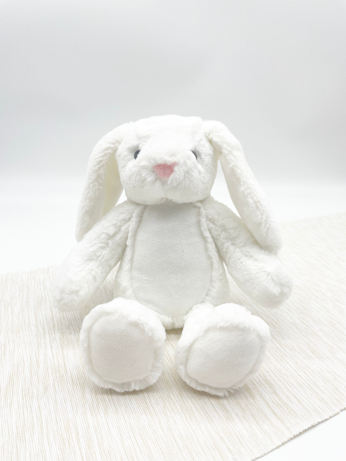 Kuscheltier Hase Weiß Personalisiert mit Name