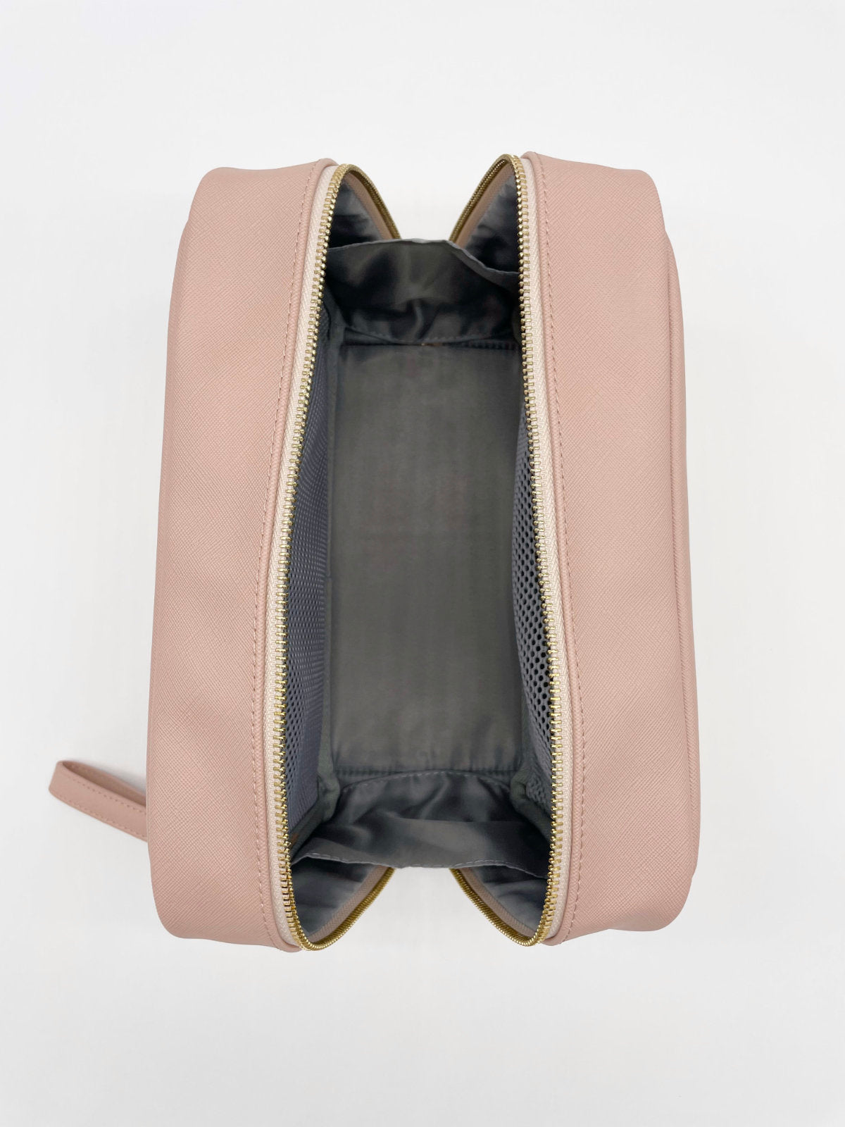 Vegane Wickeltasche Innenfach in Rosé Blush