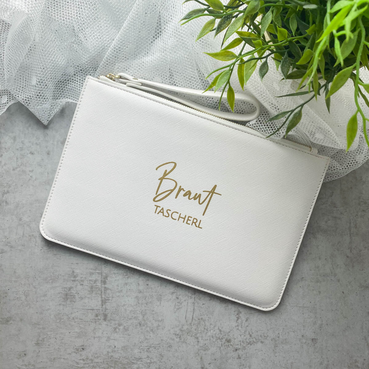 Clutch Abendtasche - Name & Bezeichnung Personalisiert