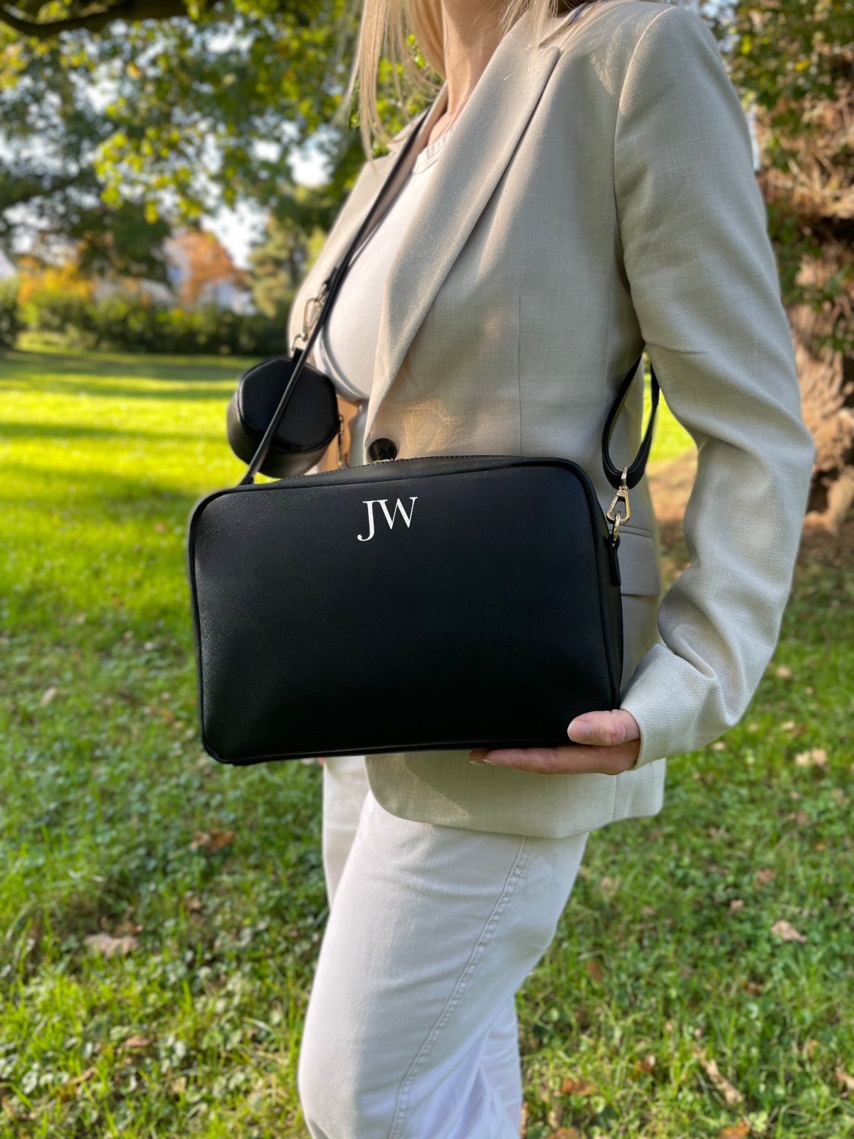 Lawoly Moderne Wickeltasche Personalisiert mit Name