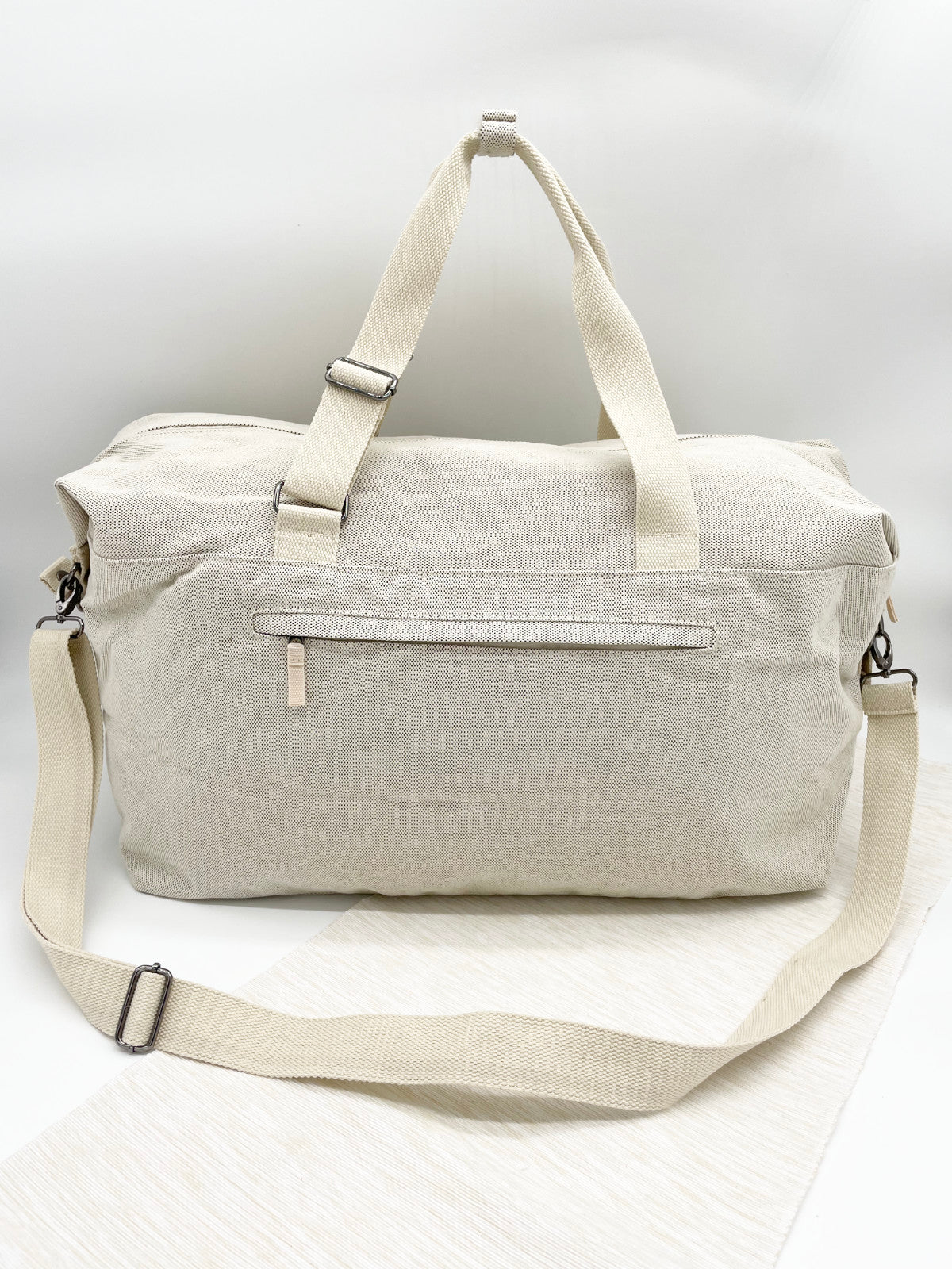 XL Unisex Tasche Personalisiert "Name" Schwarzer Druck