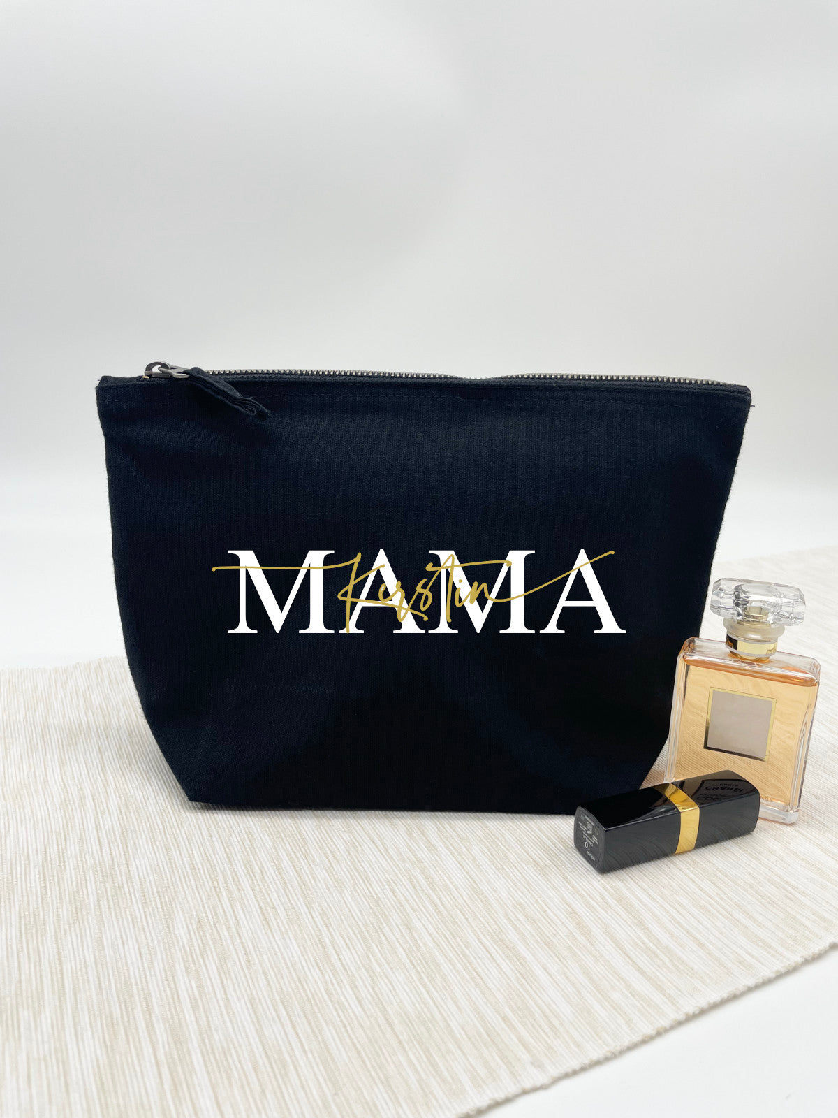 Große Kosmetiktasche Shila "Bezeichnung & Name"