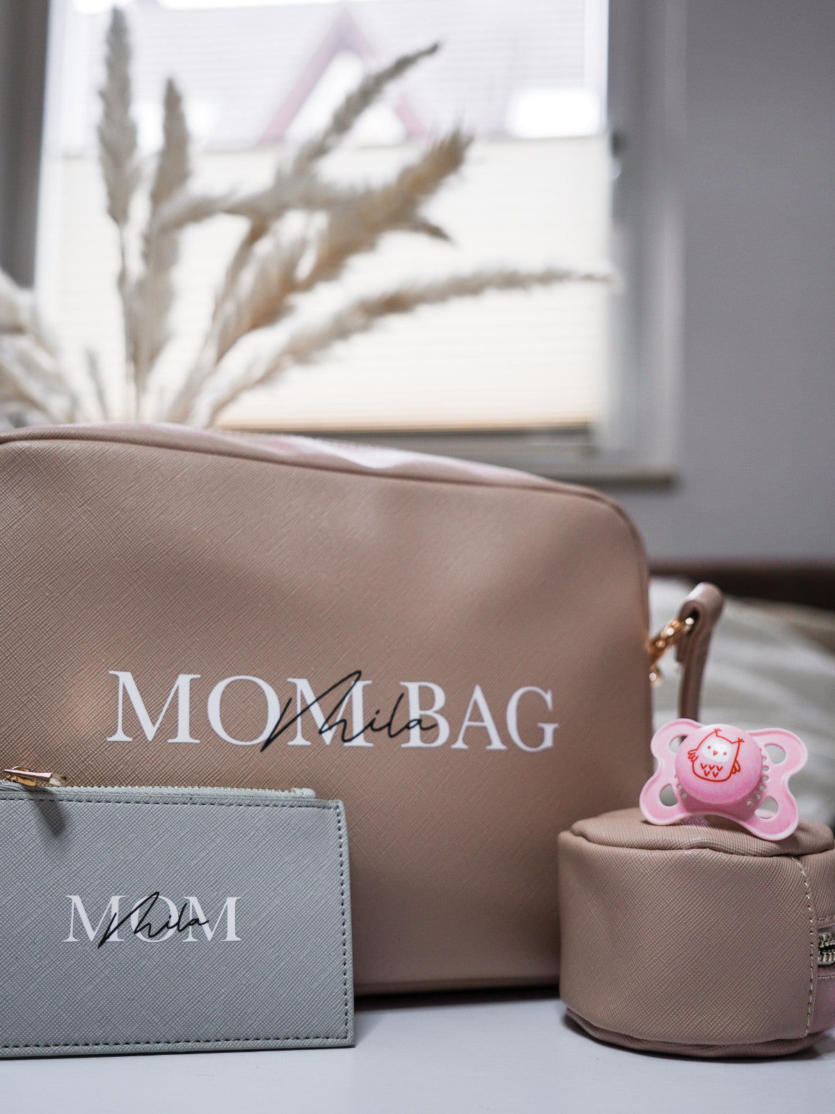 Lawoly Moderne Wickeltasche Personalisiert Mom Bag